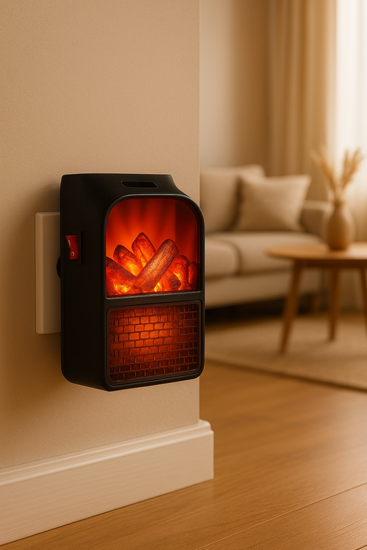 Calefactor chimenea con mando 1000 Watts